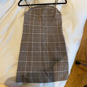 plaid dress